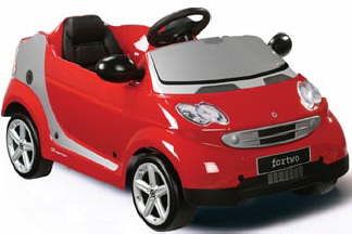 Smart fourtwo pedal car